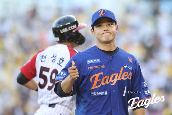 <b>손아섭</b> 원맨쇼·문동주 9승…3연패 끊은 한화, 1위 LG와 다시 2경기 차