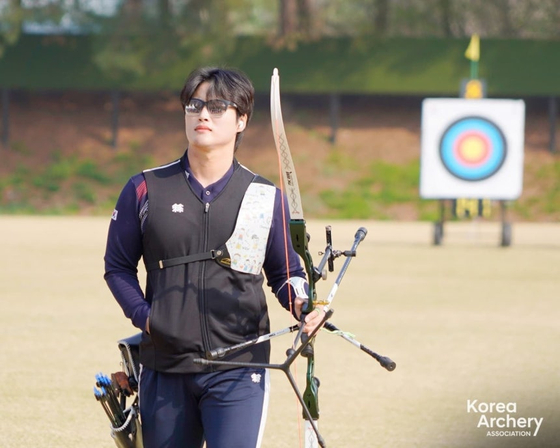2025년도 양궁 국가대표 장채환. 대한양궁협회