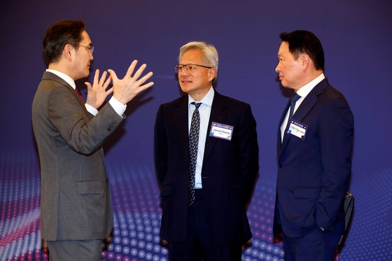 이재용·최태원·젠슨 황 ‘반도체 어벤저스’ 한자리에 모였다