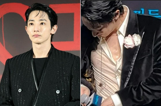 “<b>이수혁</b>, 온몸 땀 범벅 12시간 사인”…中<b>팬미팅 혹사</b> 논란