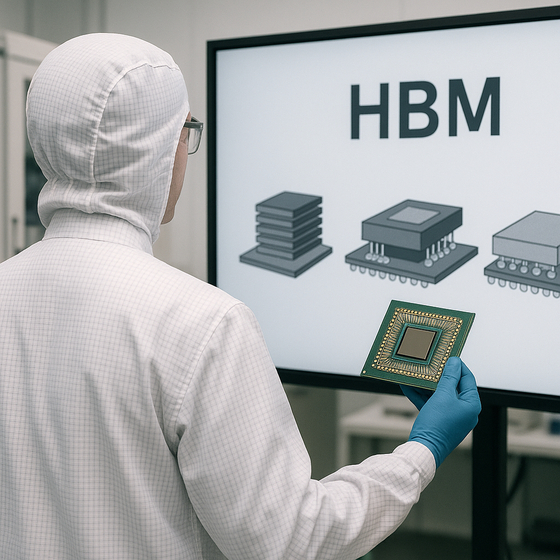 뿪޸(HBM) ݵü Ű¡  ̴  ǥ ΰ(AI)  ̹. ϷƮ êGPT