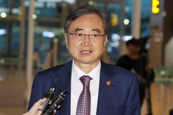조현 외교장관, 워싱턴 도착…<b>구금</b> <b>한국인</b> 300명 석방·재발방지 논의