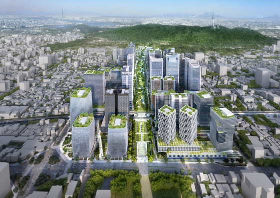 60년대 타워팰리스 세운상가, 축구장 20개 규모 녹지 된다 [청계천 복원 20년]