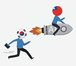 1인당 GDP 3만5962달러, 한국 34→37위로 추락…22년만에 대만에 뒤질 듯