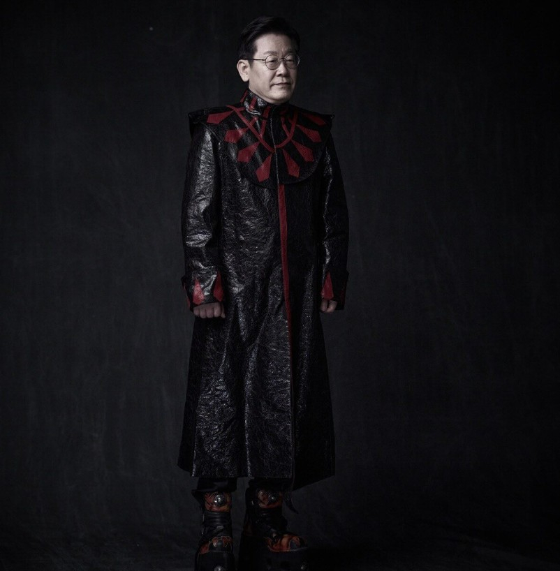이재명, 신해철 무대의상 입고 찍은 사진 뜸!