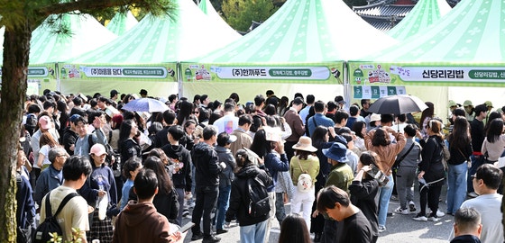 <b>김밥축제</b> 앞두고 깔따구 유충 비상..."생수 써라" 뒤집힌 이 지역