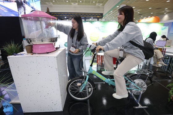 [사진] 운동의 보상은 솜사탕