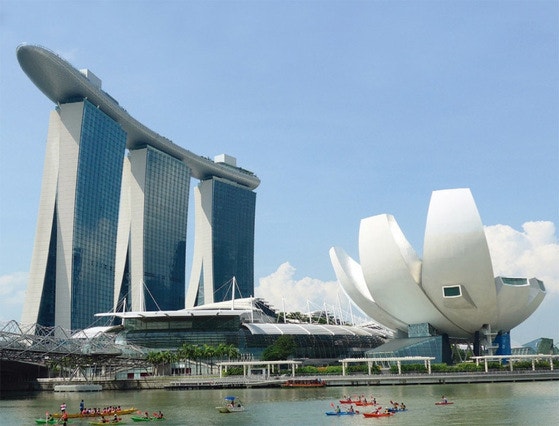 카지노가 들어선 싱가포르 마리나베이샌즈. 중앙포토