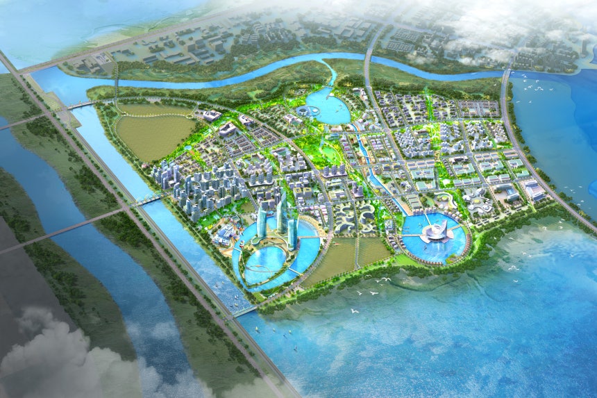 새만금 스마트 수변도시 조감도. 사진 새만금개발공사