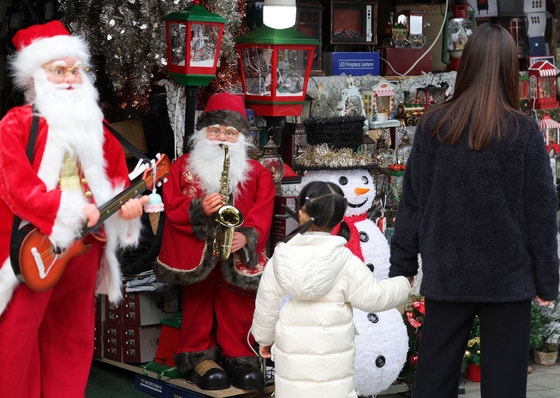 [사진] 크리스마스 장식 구경 왔어요