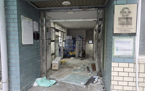 지난 4일 발생한 충남 천안시 쌍용동의 아파트 층간소음 살인사건 현장. 연합뉴스