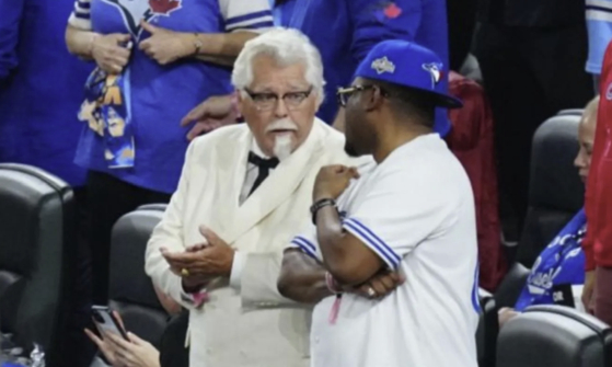 KFC캐나다에서 진행한 스턴트맨 마케팅."AI 아니냐"는 식의 반응을 이끌며 화제를 모았다.사진 X 캡처