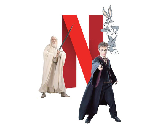 넷플릭스가 인수를 추진중인 워너브러더스는‘해리포터‘반지의 제왕’등 인기 시리즈의 IP를 가지고 있다.만화‘루니 툰’에 등장하는‘벅스 버니’는 워너브러더스 대표 캐릭터다.[사진 넷플릭스,<a href=