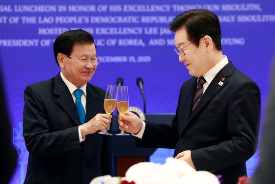 [사진] 한국·라오스 “포괄적 동반자 관계 격상”