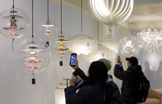 [사진] 예술작품 같은 조명