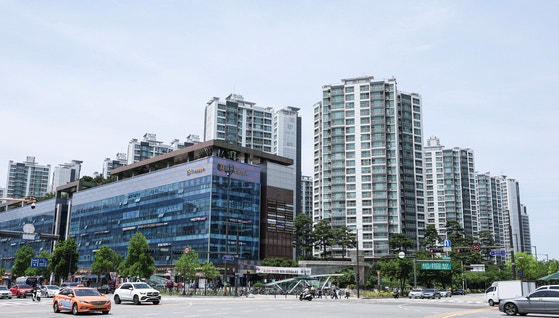 서울 송파구 잠실동의 대장 아파트 중 하나인 잠실엘스 전경.김경록 기자