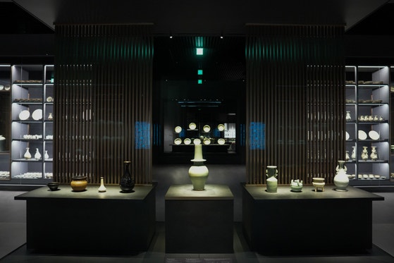 ‘신안해저 도자 전시실.[사진 국립광주박물관]