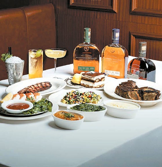 올겨울 위스키는 한 잔의 술을 넘어,예술과 미식,식탁 위 경험으로 확장되고 있다.우드포드 리저브가 울프강 스테이크하우스와 협업해 선보이는 W 페어링 코스.[사진 우드포드 리저브]