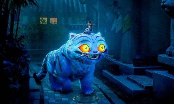 극 중 신스틸러로 활약한 더피 캐릭터는 민화 호작도에서 영감을 받았다.[사진 넷플릭스]