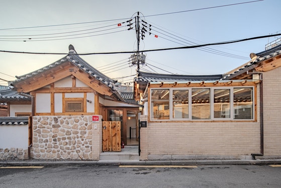 서울시가 공급 하는 한옥 임대주택,원서동 4호의 외관.사진 서울시