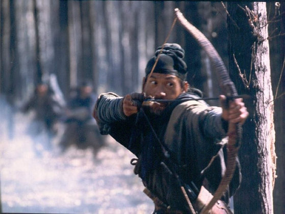 영화 '무사'에 출연한 안성기.사진 싸이더스 