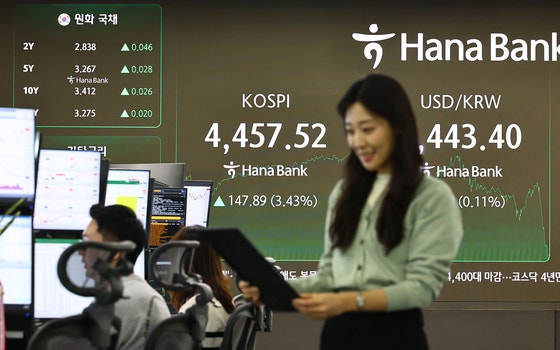 4400도 뚫었다, 천장 없는 코스피