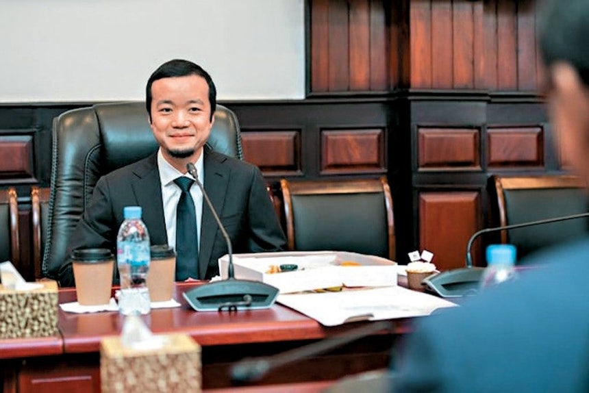 천즈 캄보디아 프린스그룹 회장.홍콩 성도일보 캡처