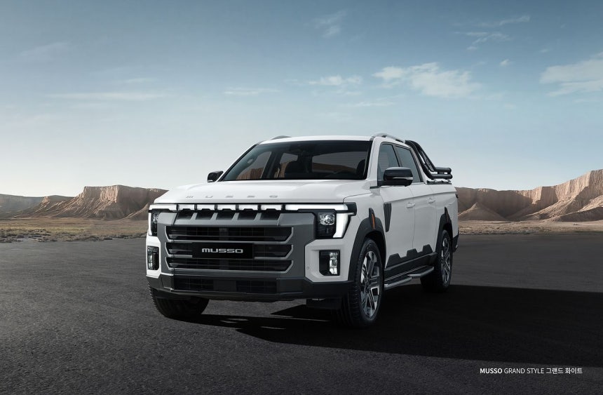 KG모빌리티의 신형 픽업트럭‘무쏘.[사진 각 사]