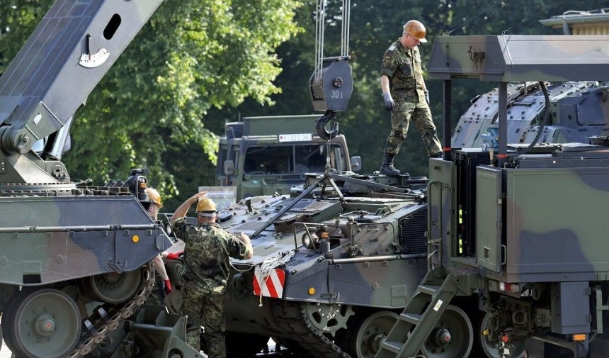 독일군 훈련센터.EPA=연합뉴스