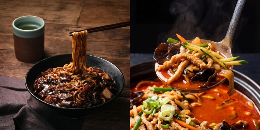 임태훈 셰프는 최근 자신의 이름을 걸고 짜장면과 짬뽕 밀키트를 출시했다.사진 임태훈/웨이크버니