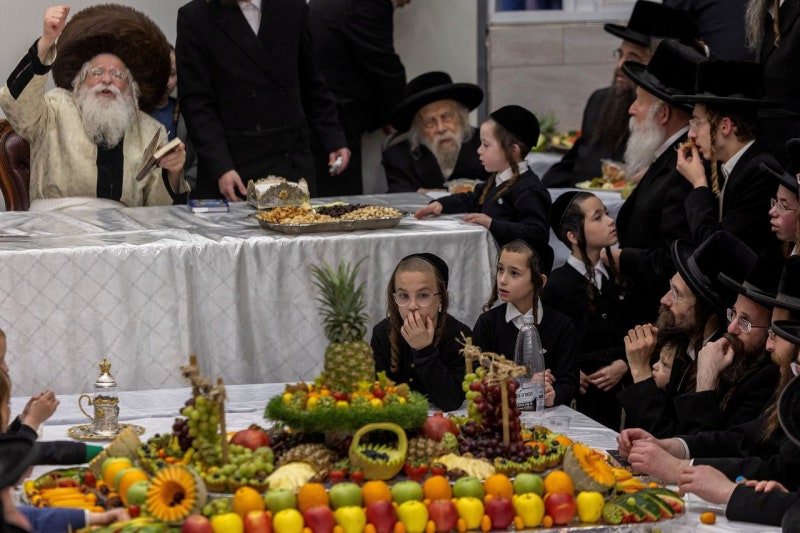 [사진] 명절 즐기는 초정통파 유대인들