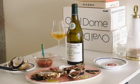 평냉같은 이 와인, 굴과 환상의 콤비