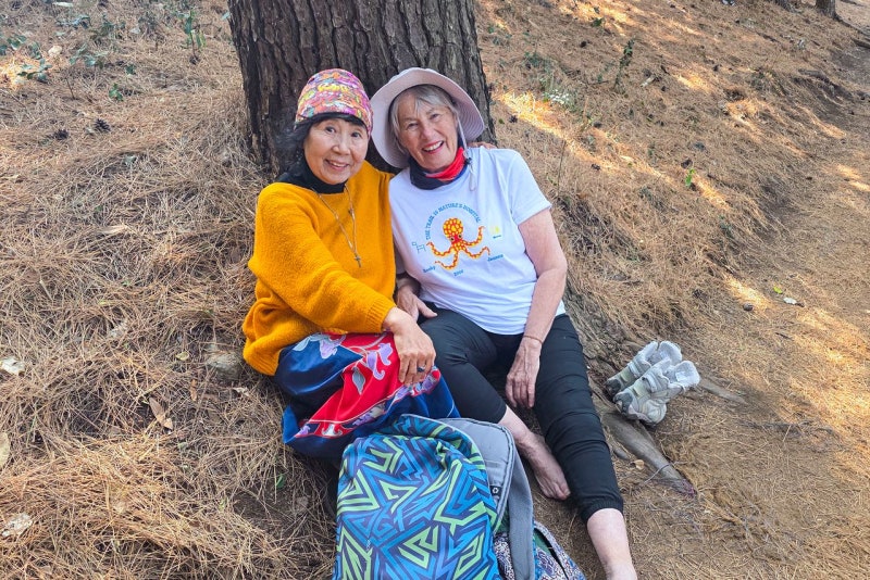 카미노서 함께 찍은 쉼표, 제주 올레길에서 마침표