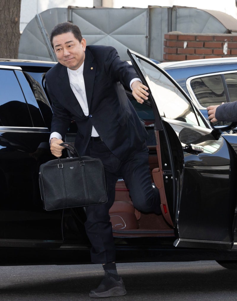 [사진] 공천헌금 의혹 김병기 경찰 출석