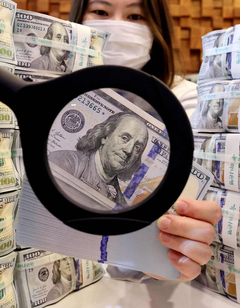 [사진] 석달 만에 늘어난 외환보유액