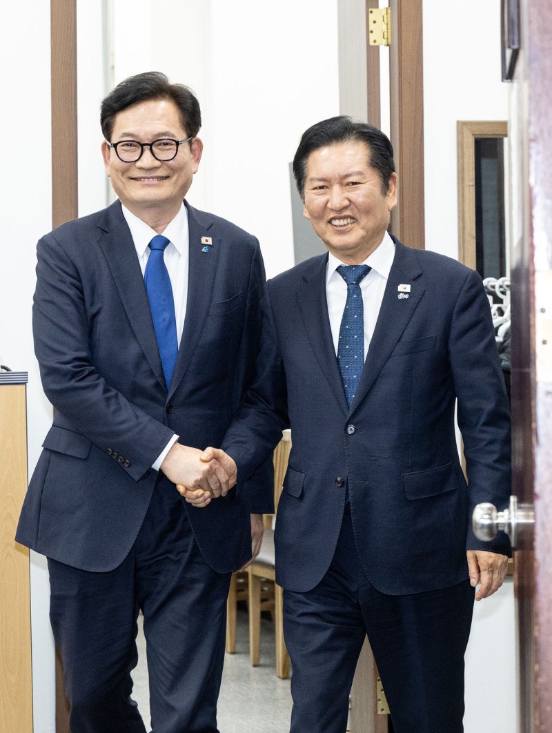 정청래·송영길, 계양을 언급 없이 덕담만…김경수, 단수공천