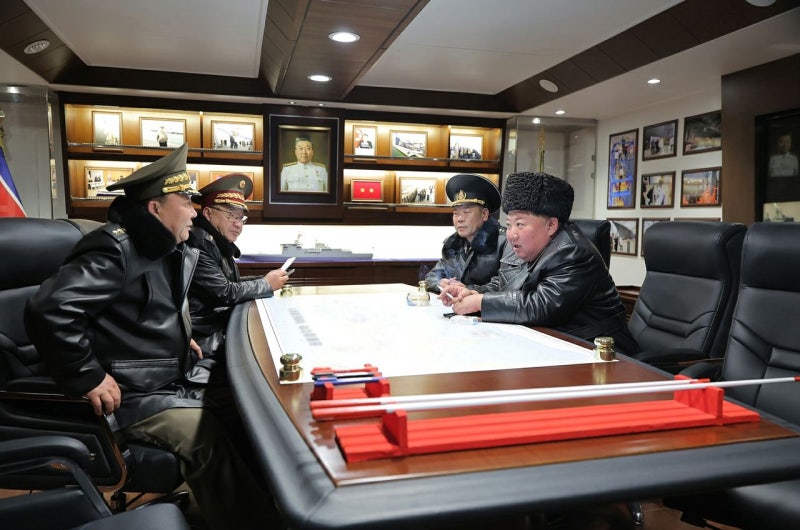 [사진] 최현호에 탄 김정은