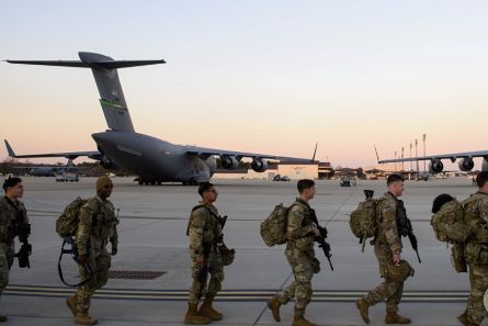 미 육군 제82공수사단 병사들. AFP=연합뉴스