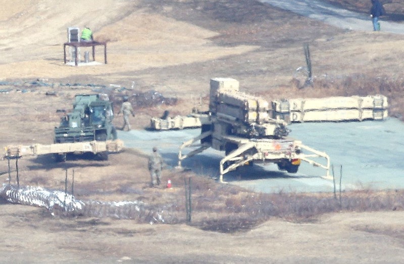 [사진] 주한미군, 성주 패트리엇 해체 작업