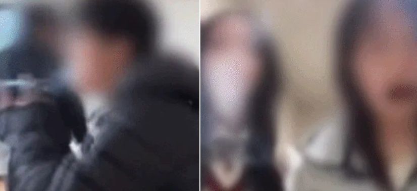 전남 지역 한 고등학교 내부에서 재학생들이 흡연하는 장면이 담긴 영상.사진 JTBC‘사건반장’캡처