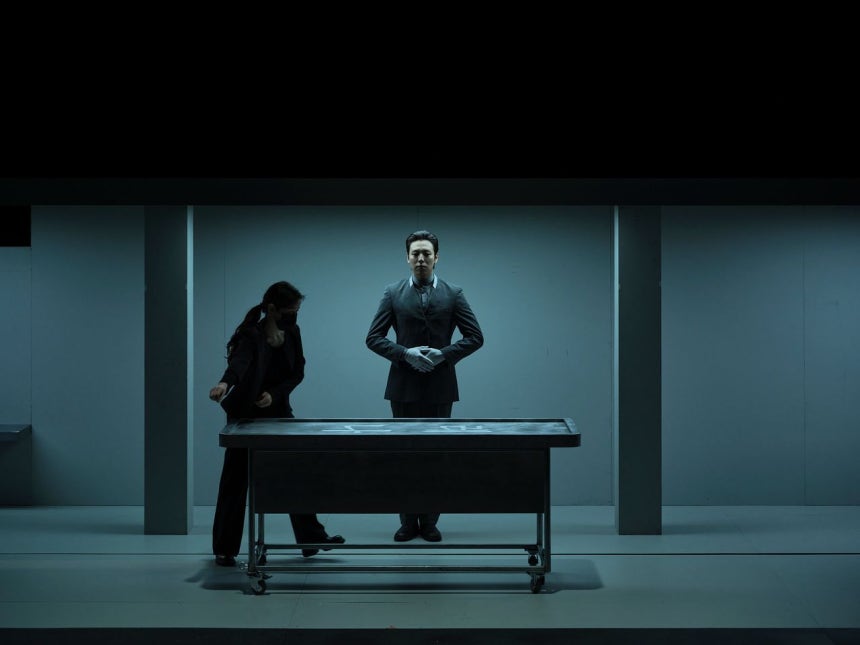 연극 '뼈의 기록' 공연 장면.사진 예술의전당,<a href=