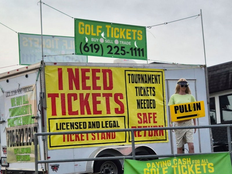 15만원 티켓이 225만원~600만원…골프 마스터스 암표의 세계