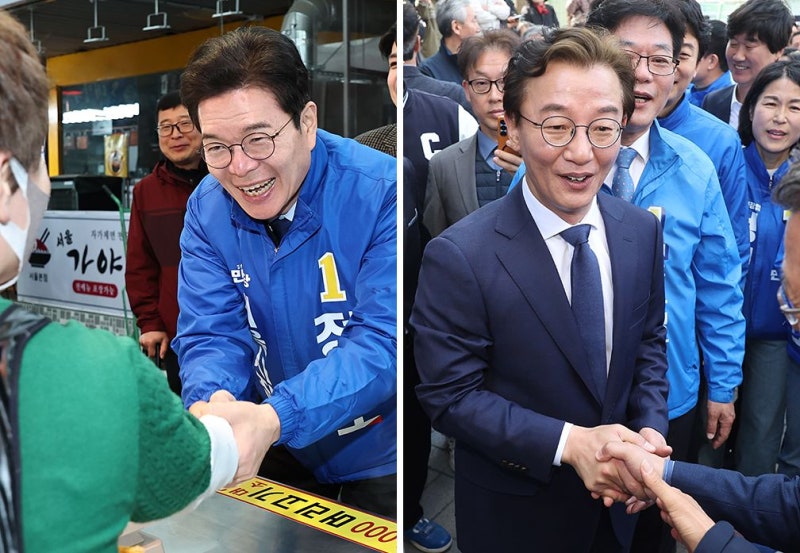 여당 서울시장 후보 정원오, 부산시장 후보 전재수