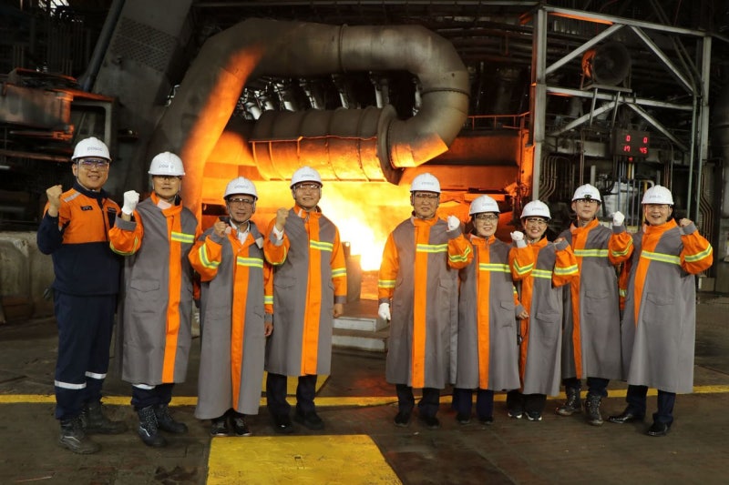 [사진] 포스코 간 정청래 “협력사 직고용 칭찬”