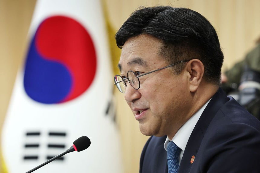 윤호중 행정안전부 장관. 연합뉴스