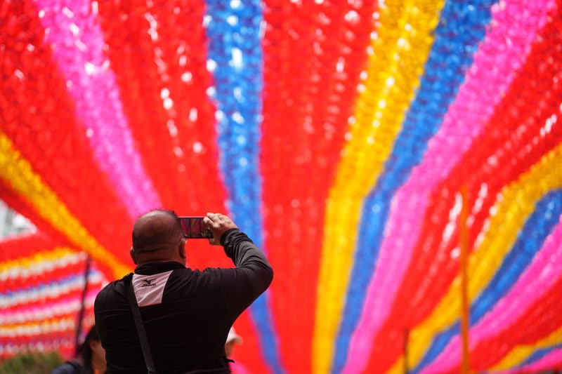 [사진] 형형색색 연등…부처님 맞을 준비