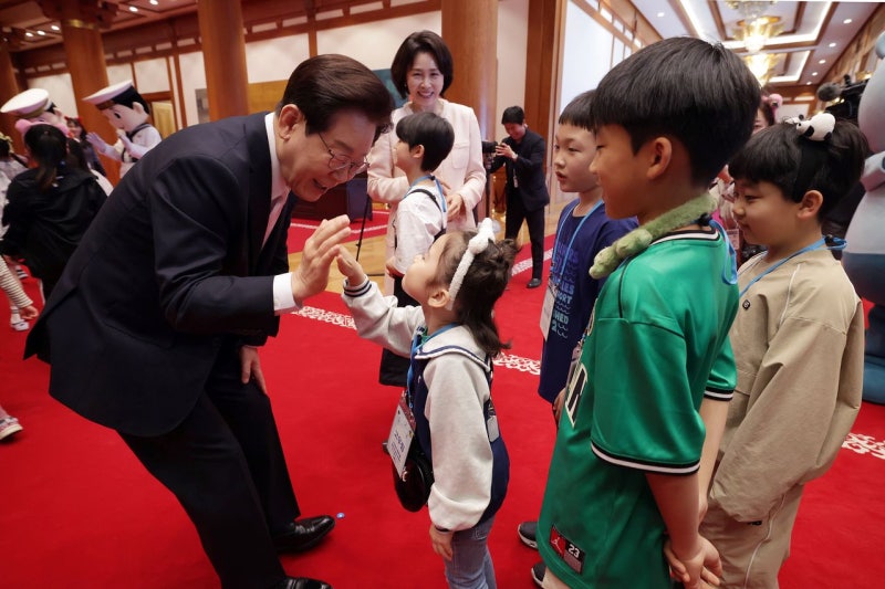 [사진] 어린이날 청와대 소풍