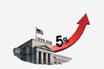 국제유가발 인플레 우려…미국채 30년물 금리 5% 넘어서
