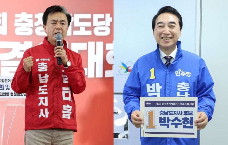 “박수현 좋은데 정부 독주 안돼” “김태흠 잘하는데 국힘 반성 안해” [충남 민심]