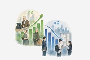 20대 이하, 인구 2.2% 줄 때 일자리는 3.7% 감소